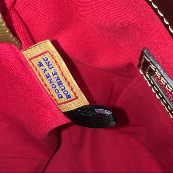 Dooney & Bourke Shannon Python Tote - Picture 8 of 10